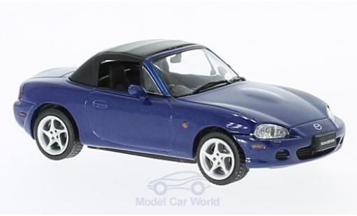 Modellautos Mazda MX 1/43 First 43 Models -5 Roadster mettalic blau RHD 2001 Mazda MX 1/43 First 43 Models -5 Roadster mettalic blau RHD 2001 modellautos