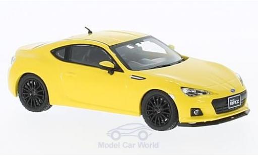 Modellautos Subaru BRZ 1/43 First 43 Models STI tS gelb RHD 2013 Subaru BRZ 1/43 First 43 Models STI tS gelb RHD 2013 modellautos