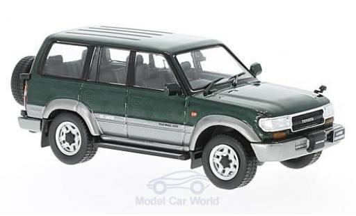 Modellautos Toyota Land Cruiser 1/43 First 43 Models LC80 mettalic grün/silber RHD 1992 Toyota Land Cruiser 1/43 First 43 Models LC80 mettalic grün/silber RHD 1992 modellautos