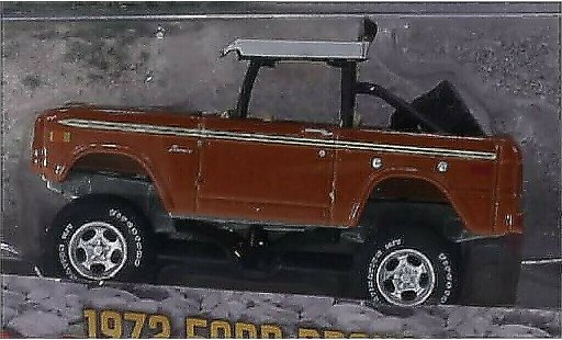 Ford Bronco Baja 1/64 Greenlight kupfer/matt-schwarz 1972 modellautos