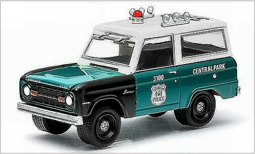 Ford Bronco Police 1/64 Greenlight NYPD - New York Department 1967 modellautos
