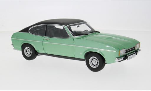 Ford Capri 1/18 Touring II Ghia 3.0 gr&uuml;n/schwarz 1974 1:18 modellautos