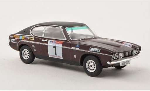 Ford Capri 3000 1/43 Vanguards Mk1 3000GT No.1 Avon Tour of Great Britain 1973 /T.Mason modellautos