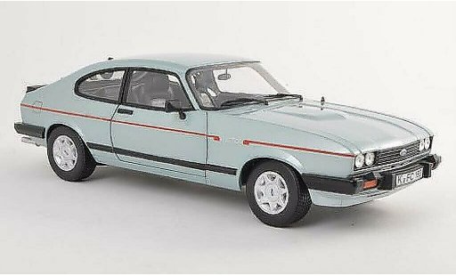Ford Capri 2.8i 1/18 Norev MkIII grau-blau 1982 modellautos