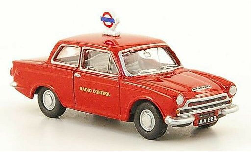 Ford Cortina Police 1/76 Oxford MKI London Transport rot modellautos
