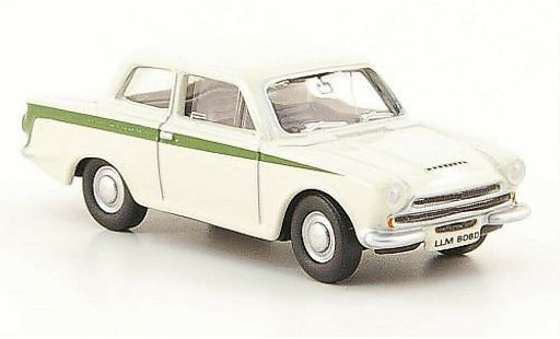 Ford Cortina MK1 1/76 Oxford MKI weiss modellautos