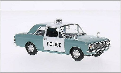 Ford Cortina Police 1/43 Vanguards MkII 1300 De Luxe RHD Manchester & Salford modellautos