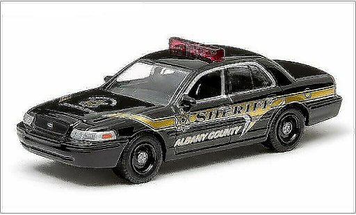 Ford Crown Police Interceptor 1/64 Greenlight Victoria 2009 modellautos