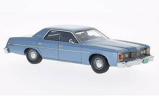 Ford Custom Berline 1/43 Matrix blau 1974 modellautos