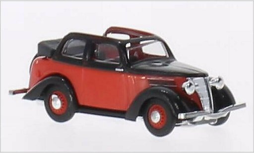 Ford Eifel Cabriolimousine 1/87 Busch rot/schwarz modellautos
