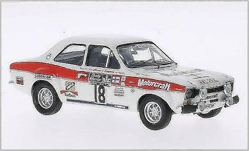 Ford Escort MK1 1/43 Trofeu I 1600 No.18 Clarke & Simpson Motorcraft Rallye WM RAC Rallye 1973 /I.Kivimaki modellautos