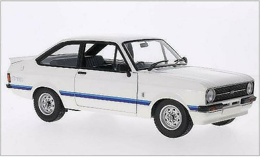 Ford Escort Berlina 1/18 Minichamps II 1800 weiss/Dekor RHD 1975 modellautos