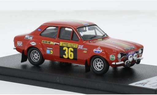 Ford Escort 1/43 Trofeu MK I # 36 1:43 modellautos