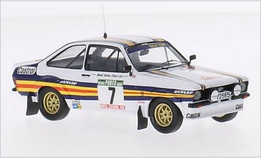 Ford Escort Rally 1/43 Trofeu MK II No.7 rothmans Rallye WM Rallye Portugal 1980 modellautos