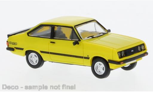 Modellautos Ford Escort 1/87 PCX87 MK II R gelb 1:87 Ford Escort 1/87 PCX87 MK II R gelb 1:87 modellautos