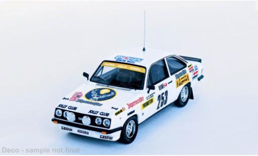 Ford Escort 1/43 Trofeu MK II RS 2000 Rally Monte Carlo 1980 #253 M.Marchesini/G.Caorsi 1:43 modellautos