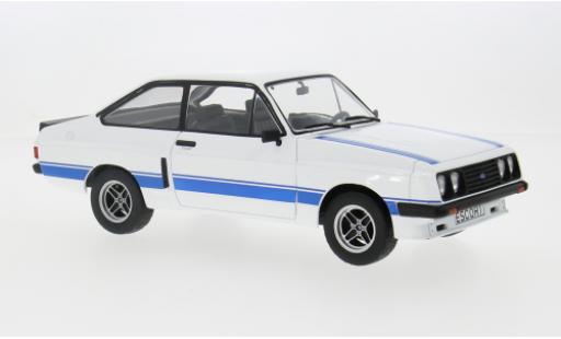 Ford Escort 1/18 MCG MK II RS 2000 X-Pack weiss/Dekor 1977 1:18 modellautos
