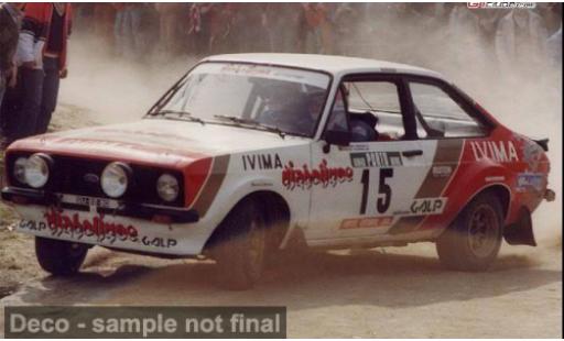 Ford Escort 1/43 Vitesse RS 1800 Rally Portugal 1983 #15 J.Santos/M.Oliveira 1:43 modellautos