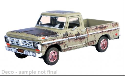 Ford F-1 1/24 Motormax 00 gr&uuml;n/Dekor 1972 1:24 modellautos