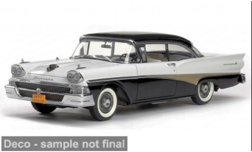 Modellautos Ford Fairlane 500 weiss/schwarz 1958 1/18 Sun Star