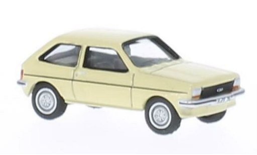 Ford Fiesta MKI 1/87 Bub 76 beige modellautos