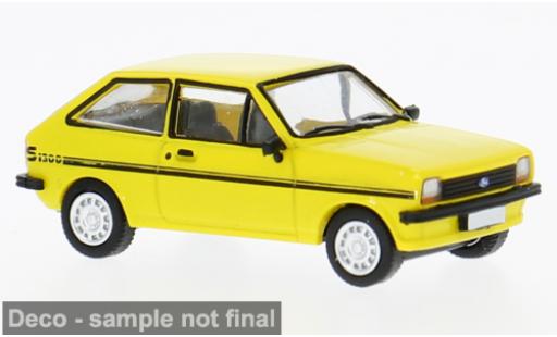 Ford Fiesta 1/87 PCX87 MK I gelb 1975 1:87 modellautos