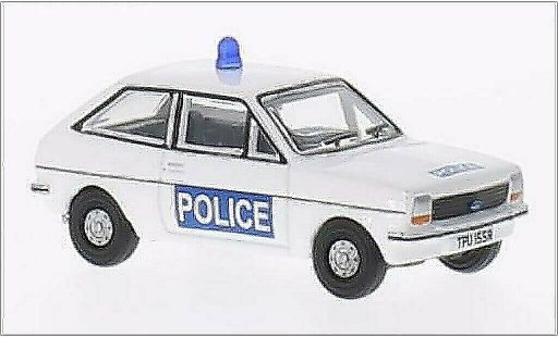 Ford Fiesta Flotte 1/76 Oxford MkI Essex Police RHD modellautos