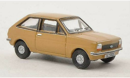 Ford Fiesta MKI 1/76 Oxford braun modellautos
