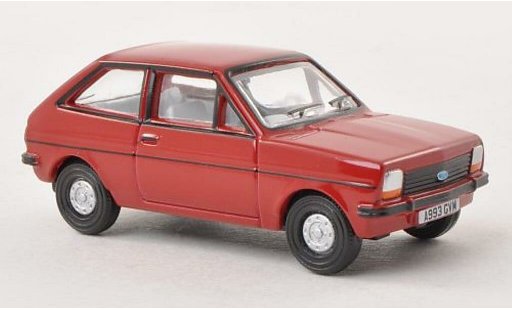 Ford Fiesta MKI 1/76 Oxford rot modellautos