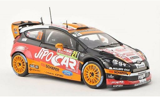 Ford Fiesta WRC 1/43 Spark No.21 Jipocar Czech National Team Rally Monte Carlo 2014 /M.Ernst modellautos