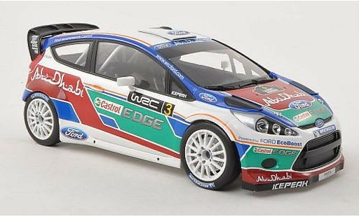Ford Fiesta WRC 1/18 Minichamps No.3 Abu Dhabi Prasentationsfahrzeug 2011 modellautos