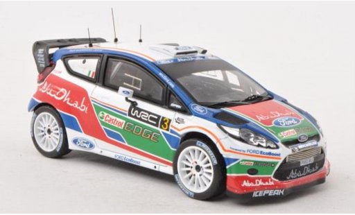 Ford Fiesta WRC 1/43 IXO No.3 UK Test Kirkbride Airfield 2011 modellautos
