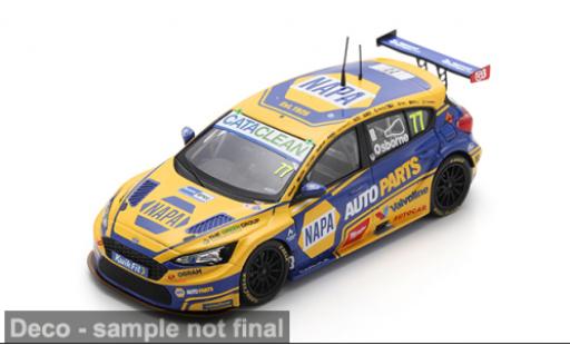 Ford Focus 1/43 Spark BTCC 2025 #77 S.Osborne 1:43