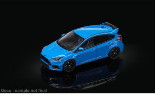 Modellautos Ford Focus RS blau 2018 1/64 Sun Star