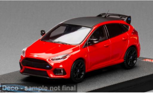 Ford Focus 1/64 Sun Star RS rot/schwarz 2018 1:64 modellautos