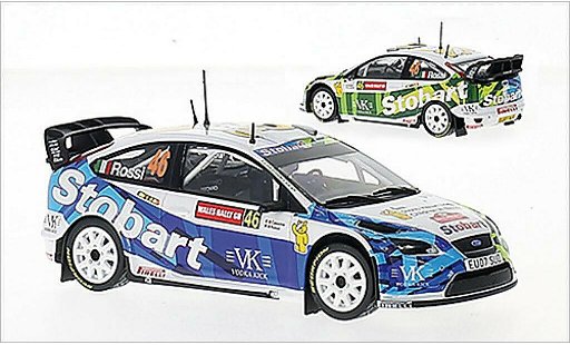 Ford Focus RS 1/43 Minichamps WRC No.46 M-Sport Stobart WRC Rallye Wales 2008 /C.Cassina modellautos
