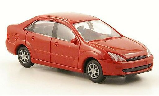 Ford Focus ST 1/87 Rietze Stufenheck (C170) rot 2001 modellautos