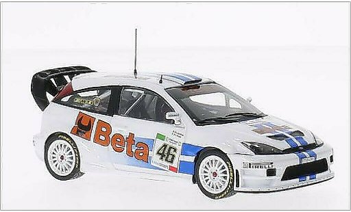 Ford Focus RS WRC 1/43 Minichamps No.46 Beta Rallye Monza 2007 modellautos