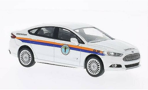 Ford Fusion Fleet 1/43 Greenlight DSNY - New York Department of Sanitation 2013 modellautos