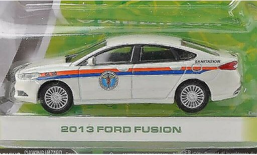 Ford Fusion Fleet 1/64 Greenlight N.Y. Department of Sanitation 2013 modellautos