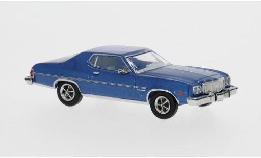 Ford Gran Torino 1/87 Brekina blau 1976 1:87 modellautos