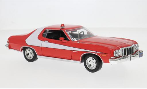 Ford Gran Torino 1/24 Greenlight rot/weiss 1976 1:24 modellautos