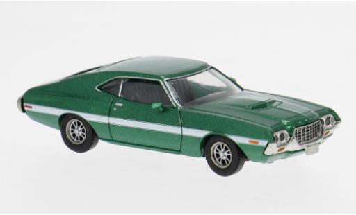 Modellautos Ford Gran Torino Sport gr&Atilde;&frac14;n/weiss 1969 1/87 Brekina