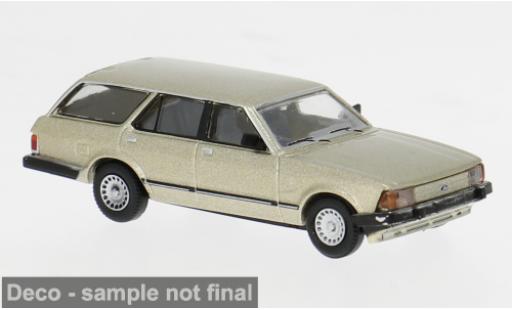 Modellautos Ford Granada II Turnier gold 1984 1/87 Brekina