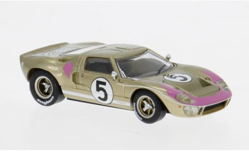 Modellautos Ford GT40 GT 40 Le Mans 1966 #5 R.Bucknum/D.Hutcherson 1/87 Brekina