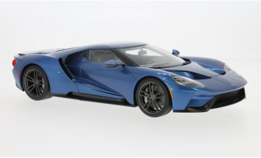 Ford GT 1/18 AUTOart blau 2017 1:18 modellautos