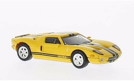 Ford GT Berlinetta 1/87 Busch gelb mit schwarzen Streifen 2004 modellautos