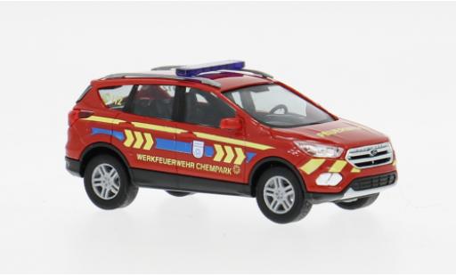 Modellautos Ford Kuga 2017 Werkfeuerwehr Chempark 1/87 Busch