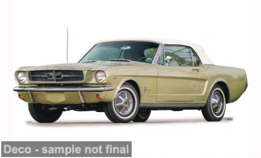 Ford Mustang 1/43 IXO America Cabriolet gold/beige 1965 1:43 modellautos