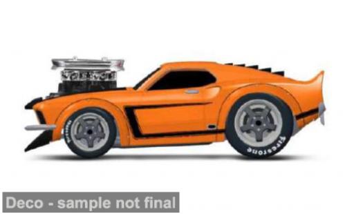 Ford Mustang 1/64 Maisto GT orange 1969 1:64 modellautos